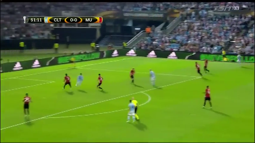 Сельта - Манчестер Юнайтед 0:1 видео