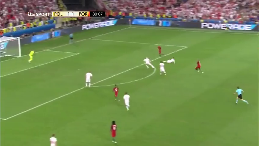 Польша - Португалия 1:1 (пен. 3:5) видео