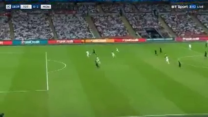Tottenham 1-2 Monaco - Gól de Bernardo Silva (15min)