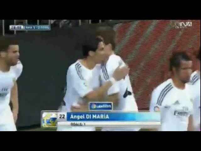 Real Madrid 4-0 Almería - Golo de Á. di María (28min)