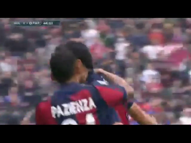Bologna 1-1 Parma - Goal by N. Cherubin (44')
