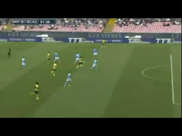 Napoli 4-2 Lazio - Golo de O. Onazi (82min)
