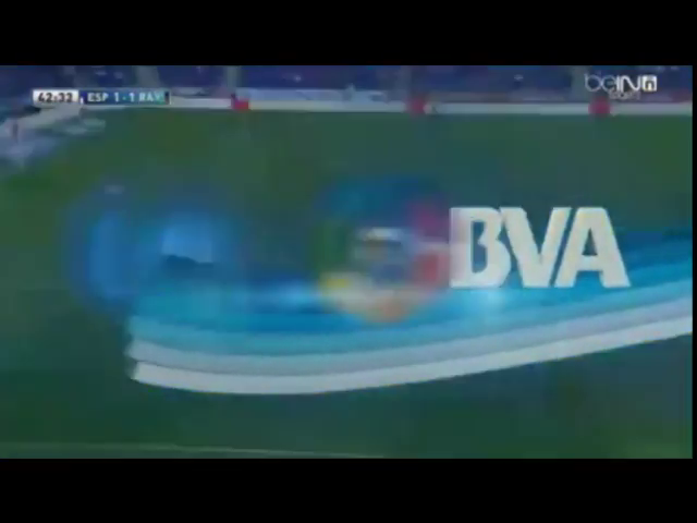 Espanyol 2-2 Rayo Vallecano - Golo de Iago Falqué (43min)