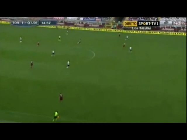 Torino 2-0 Udinese - Golo de O. El Kaddouri (15min)