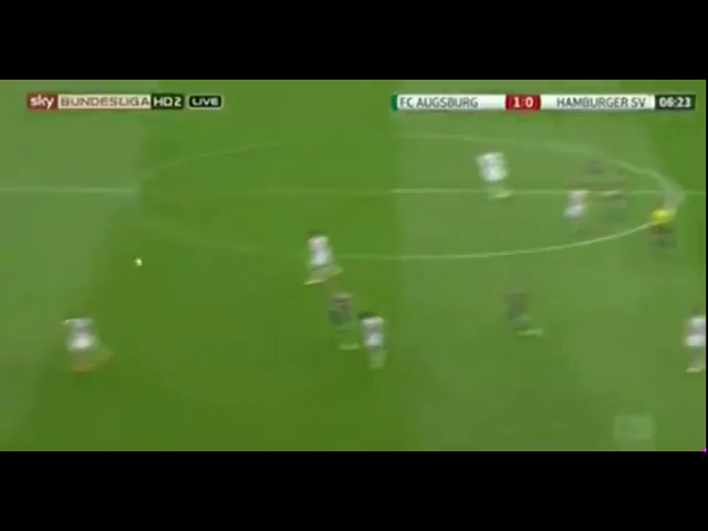 Augsburg 3-1 Hamburger SV - Golo de Halil Altıntop (6min)