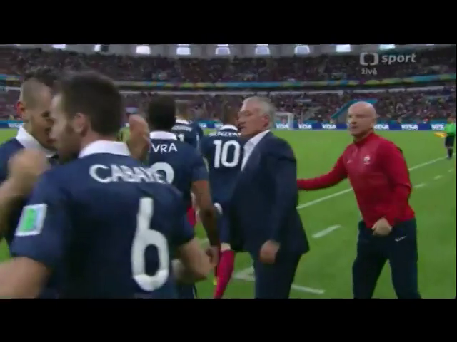 France 3-0 Honduras - Golo de N. Valladares (48min)