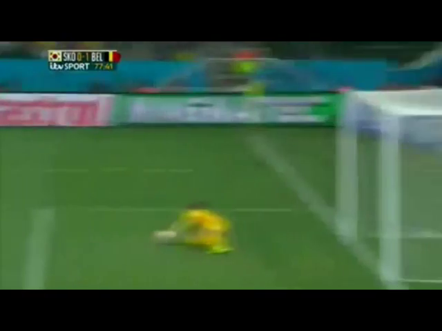 Korea Rep 0-1 Belgium - Goal by J. Vertonghen (77')