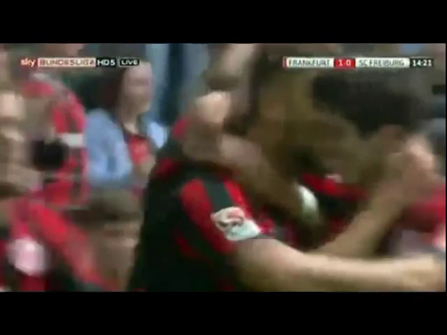 Eintracht Frankfurt 1-0 Freiburg - Golo de H. Seferović (15min)