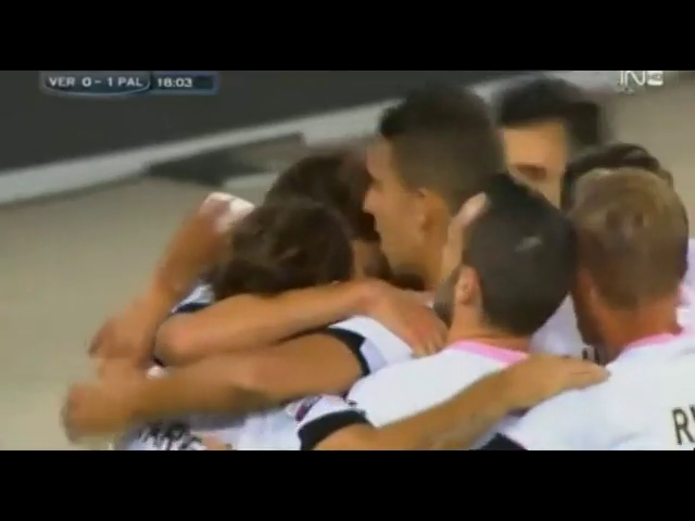 Hellas Verona 2-1 Palermo - Golo de F. Vázquez (18min)