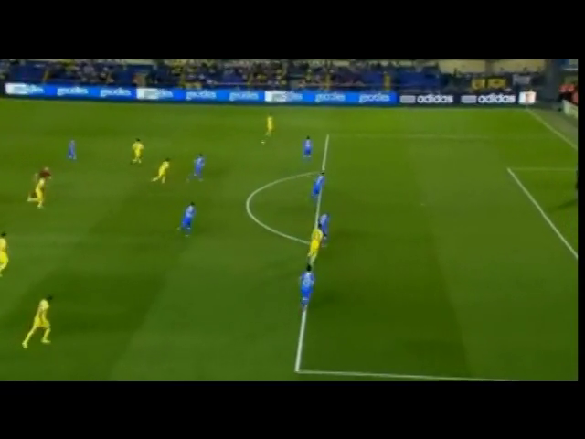 Villarreal 4-0 Apollon - Golo de Javier Espinosa (51min)