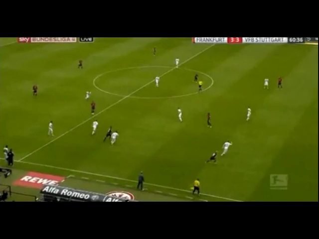 Eintracht Frankfurt 4-5 Stuttgart - Golo de S. Aigner (61min)