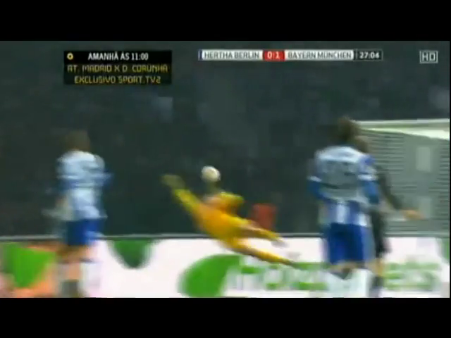 Hertha BSC 0-1 Bayern München - Golo de A. Robben (27min)