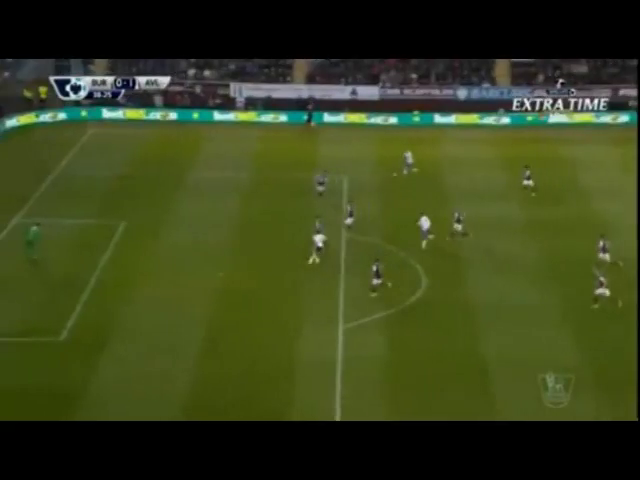 Burnley 1-1 Aston Villa - Golo de J. Cole (38min)