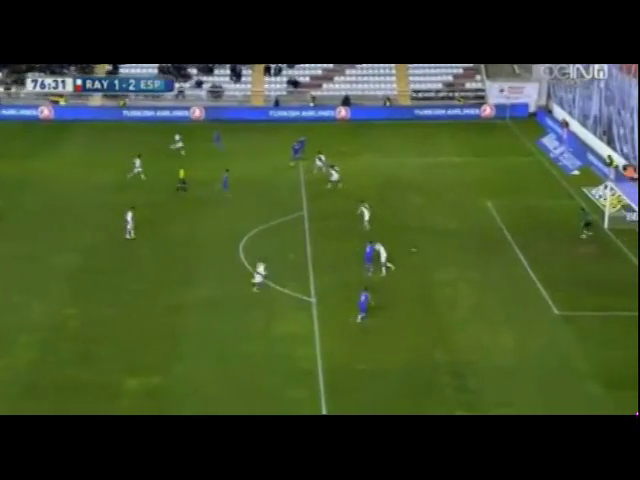 Vallecano 1-3 Espanyol - Gól de Lucas Vázquez (76min)