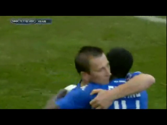 Sampdoria 2-2 Udinese - Goal by Pedro Obiang (15')