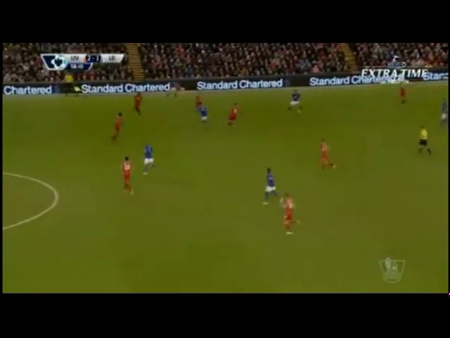 Liverpool 2-2 Leicester - Gól de D. Nugent (58min)