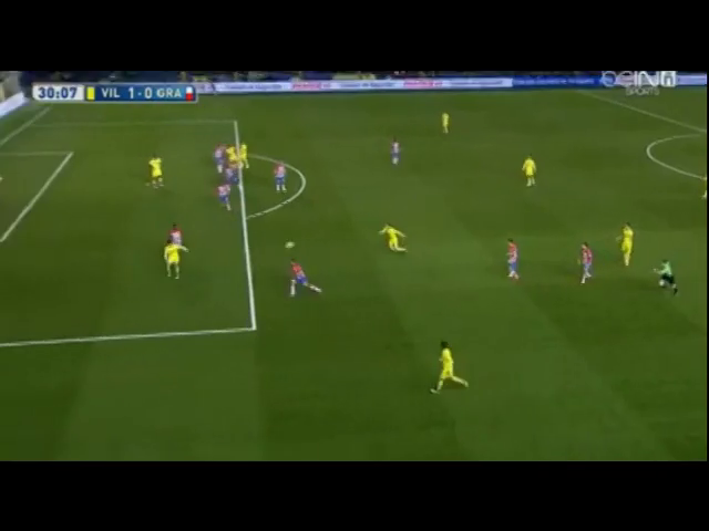 Villarreal 2-0 Granada - Goal by M. Musacchio (30')