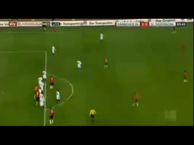 Hannover 96 1-2 Paderborn - Golo de Marcelo (66min)
