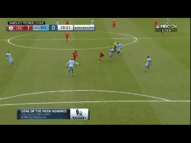Liverpool 2-1 Manchester City - Golo de J. Henderson (11min)