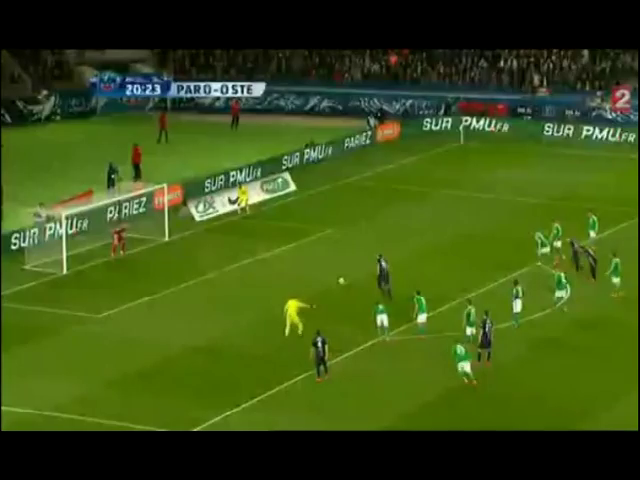 PSG 4-1 Saint-Étienne - Golo de Z. Ibrahimovic (21min)
