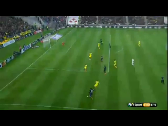 Nantes 0-2 PSG - Goal by E. Cavani (3')