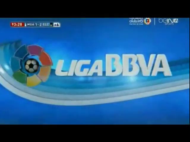 Málaga 1-2 Elche - Goal by M. Pašalić (89')