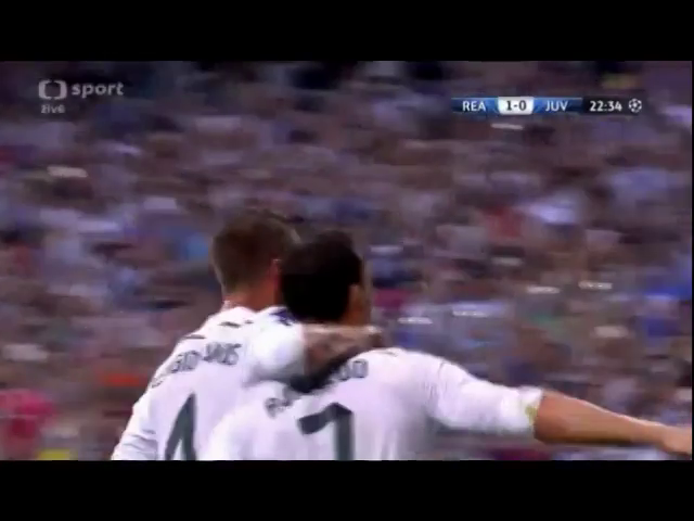 Real Madrid 1-1 Juventus - Golo de Cristiano Ronaldo (23min)