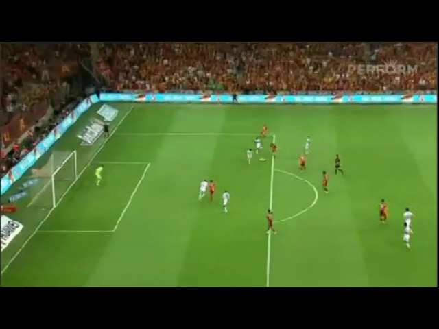 Galatasaray 2-0 Beşiktaş - Goal by W. Sneijder (80')