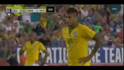 United States 1-4 Brazil - Golo de Neymar (51min)