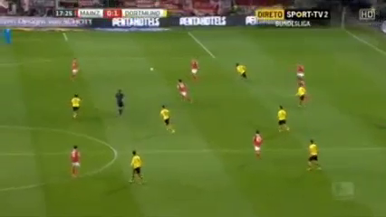 Mainz 05 0-2 Borussia Dortmund - Golo de M. Reus (18min)