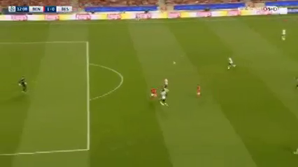Benfica 1-1 Beşiktaş - Golo de F. Cervi (12min)