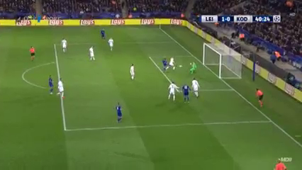 Leicester City 1-0 København - Golo de R. Mahrez (40min)