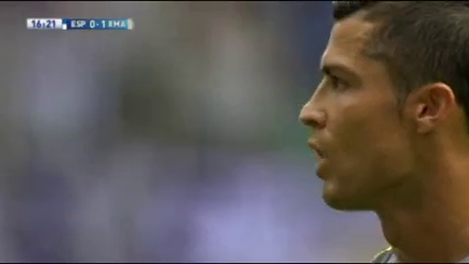 Espanyol 0-6 Real Madrid - Golo de Cristiano Ronaldo (17min)