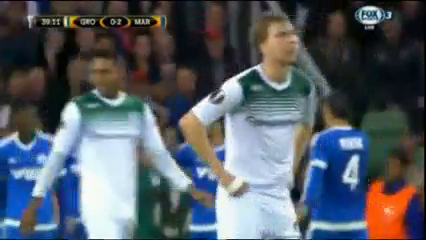 Groningen 0-3 Marseille - Goal by L. Ocampos (39')