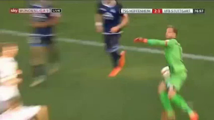 Hoffenheim 2-2 Stuttgart - Goal by K. Volland (77')