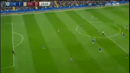 Chelsea 2-0 Aston Villa - Golo de Diego Costa (34min)