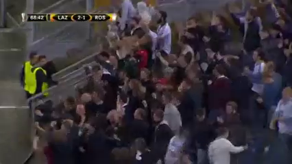 Lazio 3-1 Rosenborg - Goal by A. Søderlund (69')