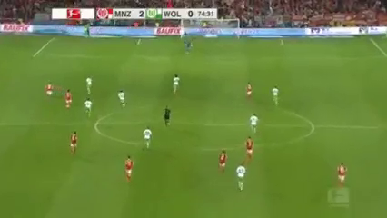 Mainz 05 2-0 Wolfsburg - Golo de Y. Malli (75min)