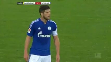 Dortmund 3-2 Schalke 04 - Gól de M. Ginter (43min)