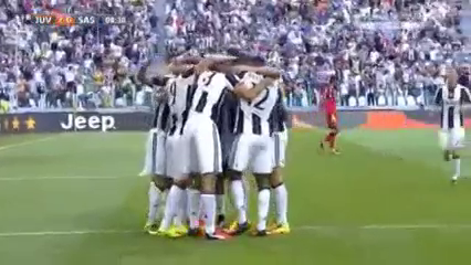 Juventus 3-1 Sassuolo - Gól de G. Higuaín (10min)