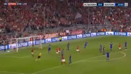 Bayern München 5-0 Rostov - Golo de R. Lewandowski (28min)