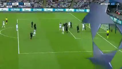 Tottenham 1-2 Monaco - Goal by T. Alderweireld (45')