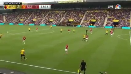 Watford 3-1 Manchester United - Golo de C. Zúñiga (83min)