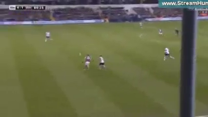 Tottenham 4-1 West Ham - Goal by M. Lanzini (87')