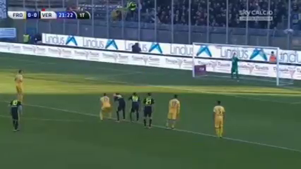 Frosinone 3-2 Hellas Verona - Golo de D. Ciofani (22min)