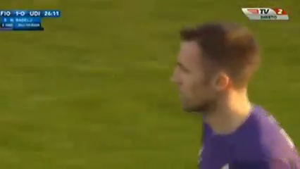 Fiorentina 3-0 Udinese - Goal by N. Kalinić (26')