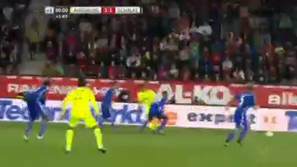 Augsburg 2-1 Schalke 04 - Gól de S. Kolašinac (70min)