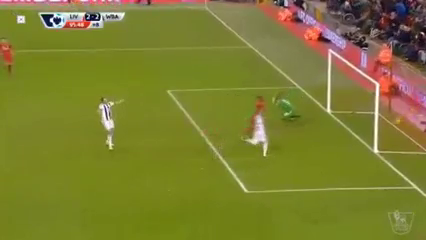 Liverpool 2-2 West Bromwich - Goal by J. Olsson (73')