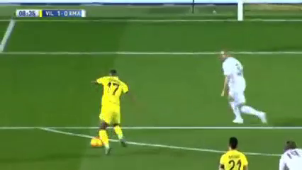 Villarreal 1-0 Real Madrid - Gól de Soldado (8min)