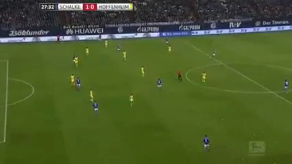 Schalke 04 1-0 Hoffenheim - Golo de E. Choupo-Moting (28min)